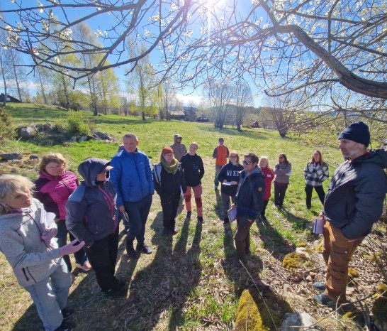 En guideövning på kursen.