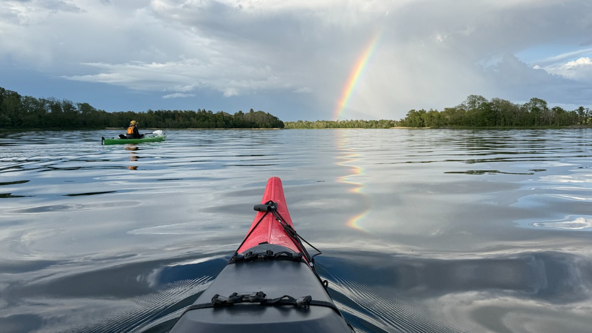 Paddling vid Arholma. Foto: Per Bengtson, CNV