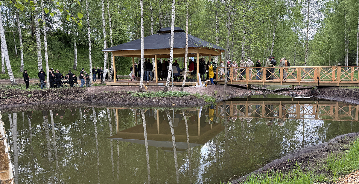 Invigning av Lärplats Prostmyran i Hedemora. Foto: Per Bengtson, CNV