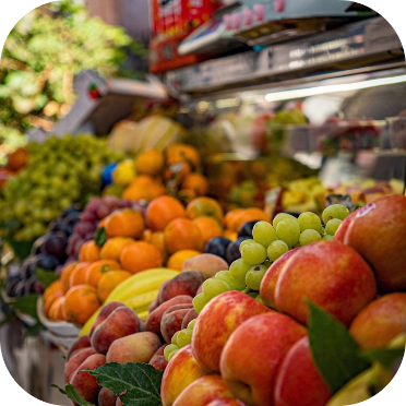 Fruits at a market