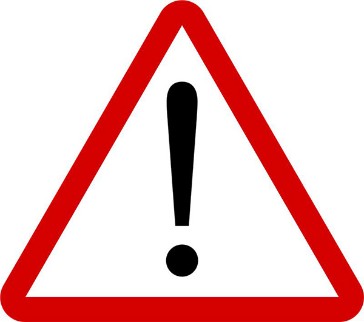 Warning triangle