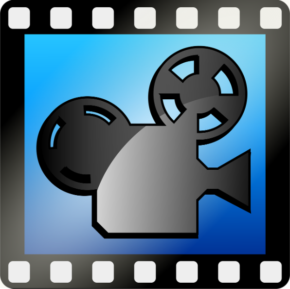 Stiliserad filmkamera