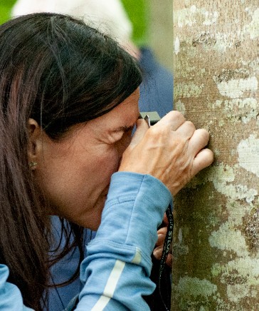 Examination med lupp