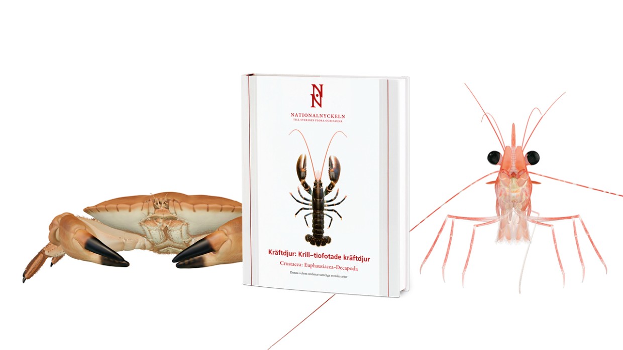 Omslaget till boken om kräftdjur