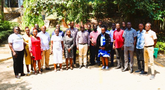 Participants during the training of Kisumu County Agriculture personnel, Kisumu, Kenya