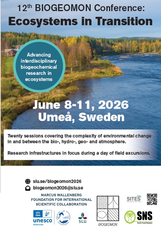 Poster for BIOGEOMON 2026