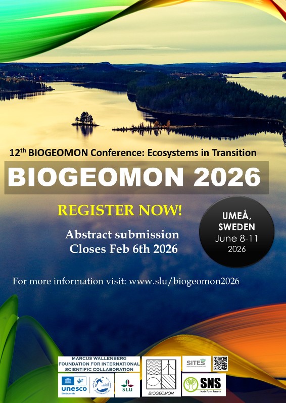 Poster for BIOGEOMON 2026